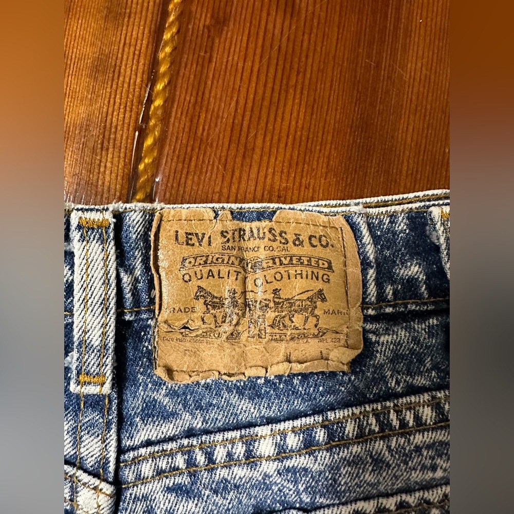 Levi’s Orange Tag Vintage Shorts Size 26-27 - Picture 9 of 15